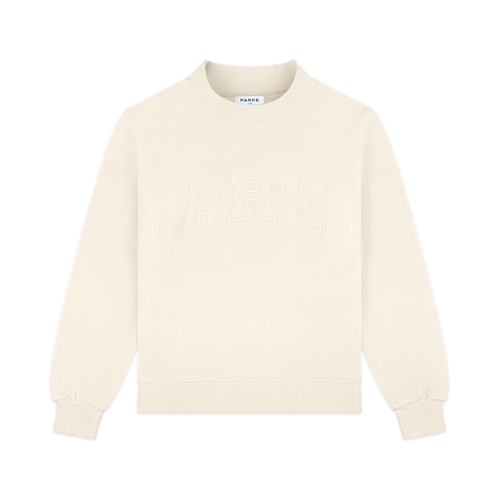 PARKE Monochrome Varsity Mockneck